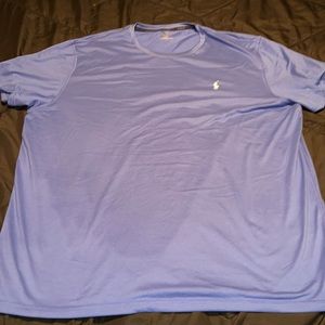 Practically brand new polo 2xl blue performance t-shirt